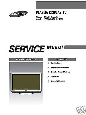 samsung hcp4752 service manual
