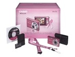 Casio EXILIM ZOOM EX-Z75 National Breast Cancer Foundation Bundle 7.2 Megapixel