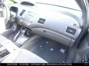 2008 Honda civic passenger airbag off