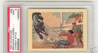 1956 ADVENTURE "BREAKING A HORSE " #68 PSA 9 MINT!
