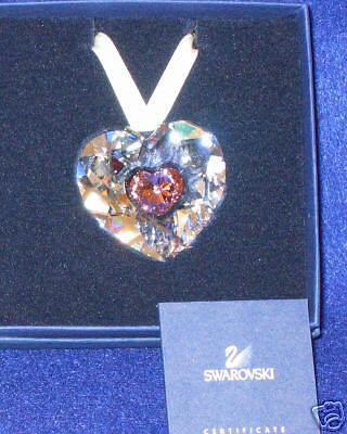 SWAROVSKI 2006 Annual Edition, Heart Ornament  RETIRED  