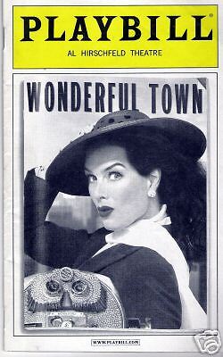 WONDERFUL TOWN  mint 2005 playbill  Brooke Shields  