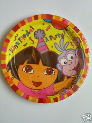 DORA THE EXPLORER   8 Paper Plates (23cm) (PARTY) PL DX  