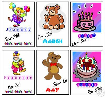 CLASS BIRTHDAY CHART THEMED DISPLAY teacher resource  