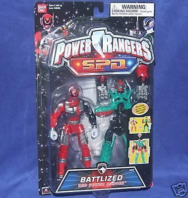 Power Rangers SPD RED BATTLIZED Power Ranger New  