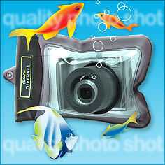 WATERPROOF UNDERWATER CASE for Canon Powershot A470  