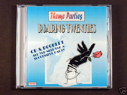 ROARING TWENTIES (20s) MUSIC   20s PARTY CD & BOOKLET  