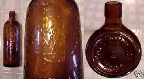 Vintage 1886 Duffy Malt Wiskey Bottle ~ Rochester NY  