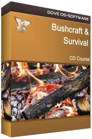 BUSHCRAFT SURVIVAL KIT CAMPING TRAINING COURSE CD BOOK  