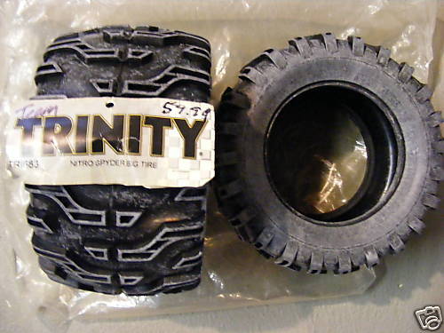 TRINITY #TRI683 NITRO SPYDER BIG TIRE(2pcs) NEW  