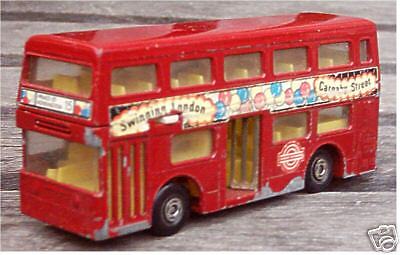 1972 MATCHBOX LESNEY THE LONDONER K 15 BUS  