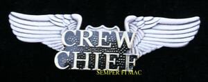 Crew Chief Wings Pin Wing Co Pilot Badge US Navy Army Air Force Marines ...