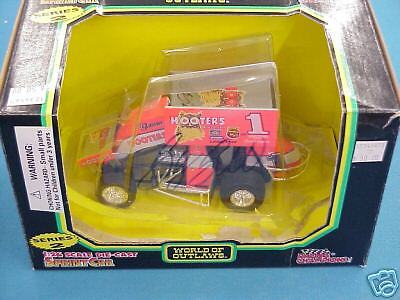 RC 1/24 1994 World of Outlaws #1 Hooters sprint signed  