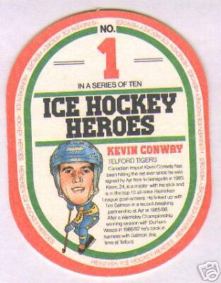 1987/88 Heineken #1 KEVIN CONWAY,Telford Tigers  