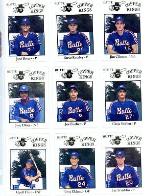 1989 Butte Copper Kings GEOFF FLINN Earl Park IN  