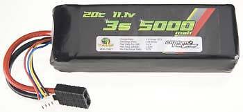 5000mAh 11.1V 20C 3S LiPo Battery TRAXXAS VXL RUSTLER  