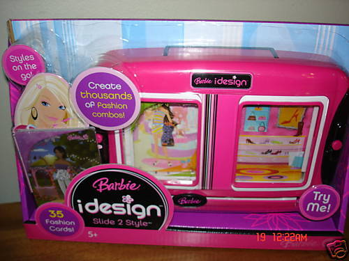 BARBIE IDESIGN SLIDE 2 STYLE 35 FASHION CARDS i DESIGN  