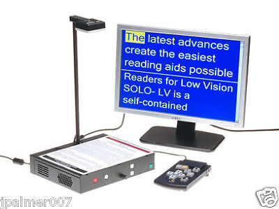 Solo LV Reading Machine and Video Magnifier  