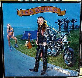 Les Dudek Poster 1981 Harley Motorcycle Mint Cond