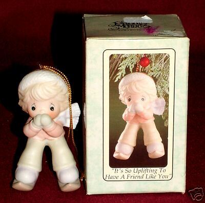 PRECIOUS MOMENTS ORNAMENT   Its so Uplifting 1993  