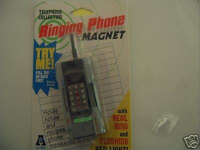 Ringing Phone Refrigerator Magnet * ACME *  