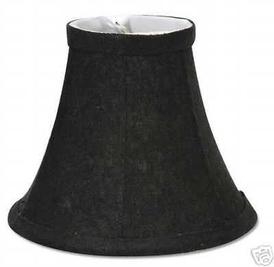 New BLACK TEXTURED Chandelier Lamp Shade Shades  