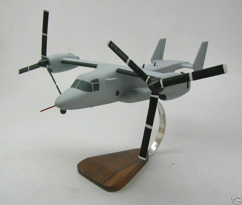 22 Osprey V22 Helicopter Wood Model  New  