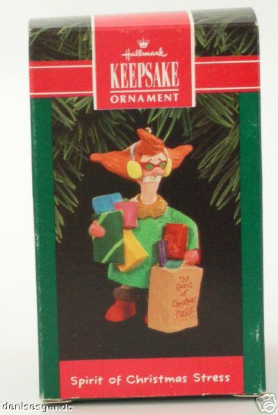 Hallmark Keepsake Ornament Spirit of Christmas Stress  