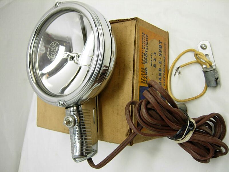 50s NOS ELECTROLINE FORD MERCURY SPOTLIGHT SPOT LIGHT  