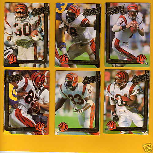 1991 AP Bengals Set Boomer Esiason Anthony Munoz Woods