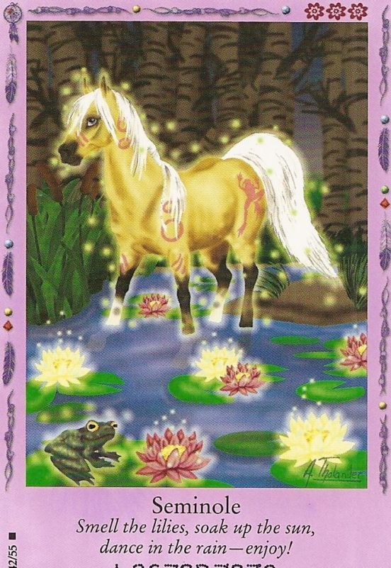 BELLA SARA CARD#42/55*SEMINOLE*NATIVE LIGHTS SRS.5  