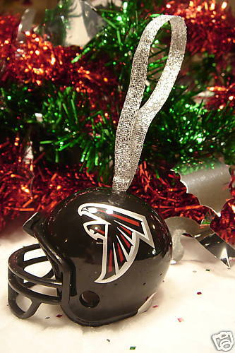 Atlanta Falcons Mini Football Helmet Christmas Ornament