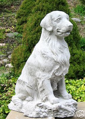 CONCRETE GOLDEN RETRIEVER DOG STATUE/ MONUMENT (BEAUTIFUL STATUE) YOU WILL LOVE