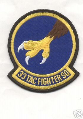 33rd TACTICAL FIGHTER SQUADRON patch  