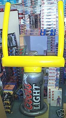 Coors Light Inflatable Football Goal Post Super Bowl  