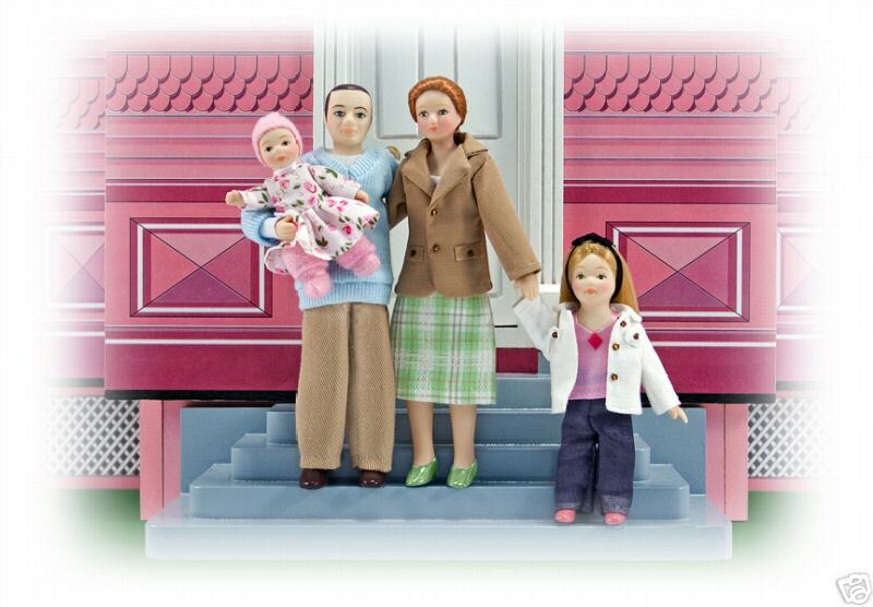 Melissa and Doug Victorian Doll Family NEW  