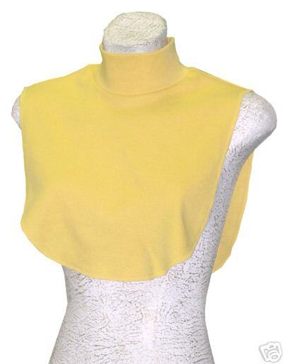 MOCK TURTLENECK DICKIE dickey POPCORN Yellow 35 colors  