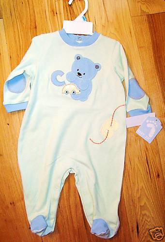 BABY CLOTHES   BABY BOY   NWT   ONE PIECE   6M   BEAR  