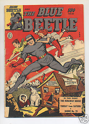 BLUE BEETLE #36 (FOX 1944) G  @ $55  