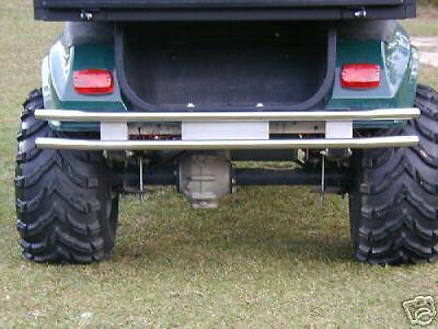 STAINLESS STEEL Golf Cart Rear Bumper for CLUB CAR  