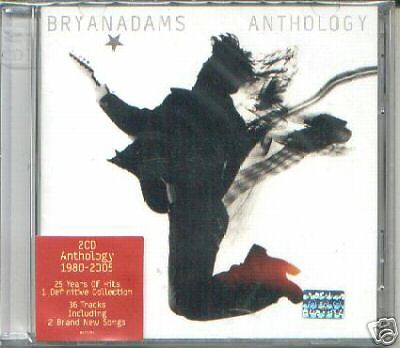 BRYAN ADAMS ANTHOLOGY SEALED 2 CD SET GREATEST HITS  