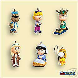 2006 Hallmark Ornaments Peanuts Christmas Pageant  