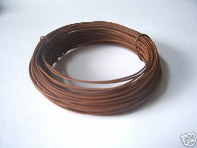 22 gauge RUSTY TIN WIRE   30 feet   craft supply  