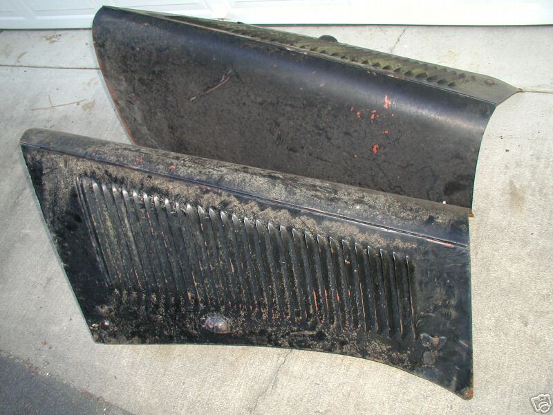 MERCEDES 1950 s LOUVERED HOOD 170V 500K 540K 290 UNSURE  