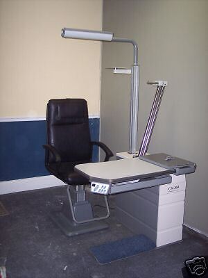 MCT CS 300 Ophthalmic Unit/Chair & Stand/Brand New/NR  