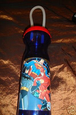 NEW JUSTICE LEAGUE TUMBLER BOTTLE CUP PARTY SUPPLIES SUPERMAN  