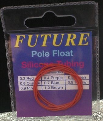 Pole Float Silicone Tubing 0.3 Red