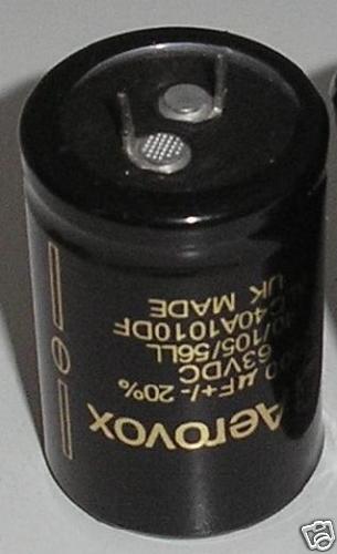 pcs Aerovox BHC Electrolytic Capacitor 10000uF / 63V  