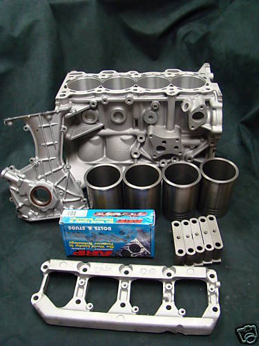 Nissan S13 SR20DET Sleeved Block Ready to Assemble  