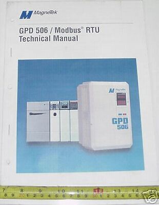 Magnetek GPD 506 Modbus RTU Technical Manual GPD506  